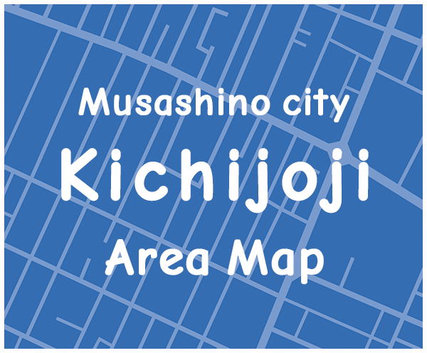 Musashino city Kichijoji Area Map