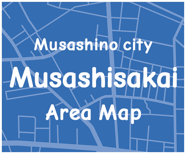 Musashino city Musashisakai Area Map