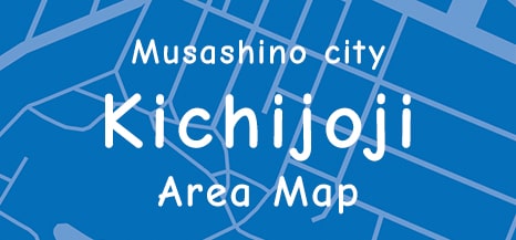 Musashino city Kichijoji Area Map