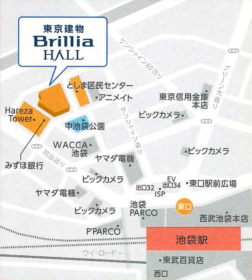 前進座歌舞伎公演マップ